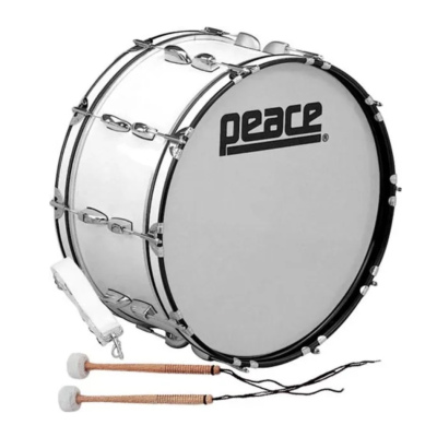 MD-126C маршевый бас барабан с наплечным держателем